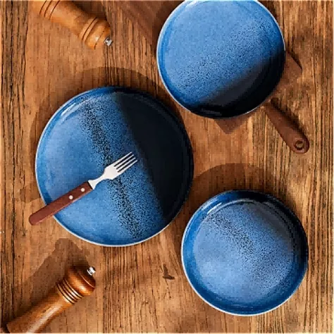 Vintage Ombre keramisk skålsæt