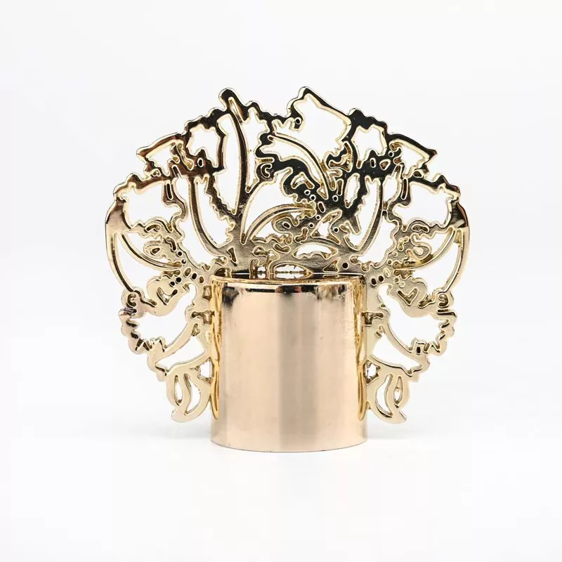 Zinklegering Lace Edge Låg parfumeflaske